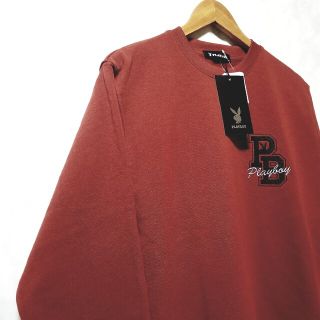 プレイボーイ(PLAYBOY)の新品　PLAYBOY　プレイボーイ　トレーナー／スウェット　メンズ　Mサイズ(スウェット)