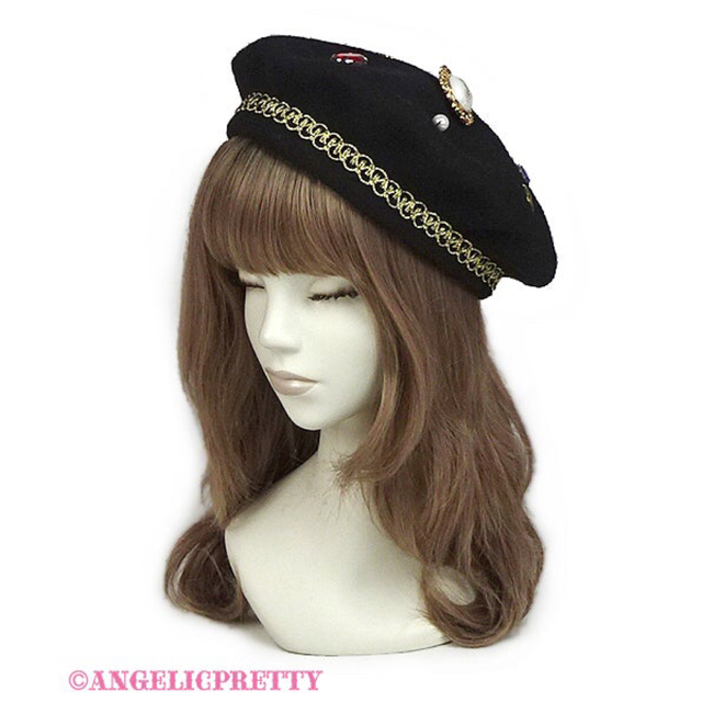 Angelic Pretty(アンジェリックプリティー)のNoble Collection Beret レディースの帽子(ハンチング/ベレー帽)の商品写真