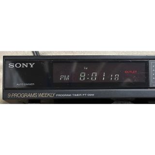 ソニー(SONY)のSONY PROGRAM TIMER PT-D9W(その他)