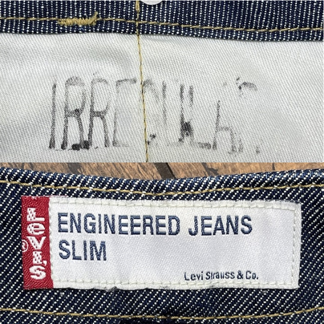 Levi's(リーバイス)のLEVI'S ENGINEERED エンジニアードジーンズ ２７／スリム、日本製 メンズのパンツ(デニム/ジーンズ)の商品写真