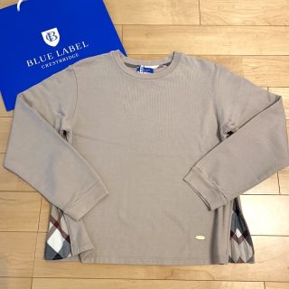 ブルーレーベルクレストブリッジ(BLUE LABEL CRESTBRIDGE)のクリーニング済み ブルーレーベル クレストブリッジ プルオーバー トレーナー(カットソー(長袖/七分))