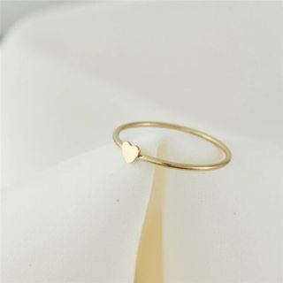 エディットフォールル(EDIT.FOR LULU)の【新品】heart fragile ring / gold(リング(指輪))