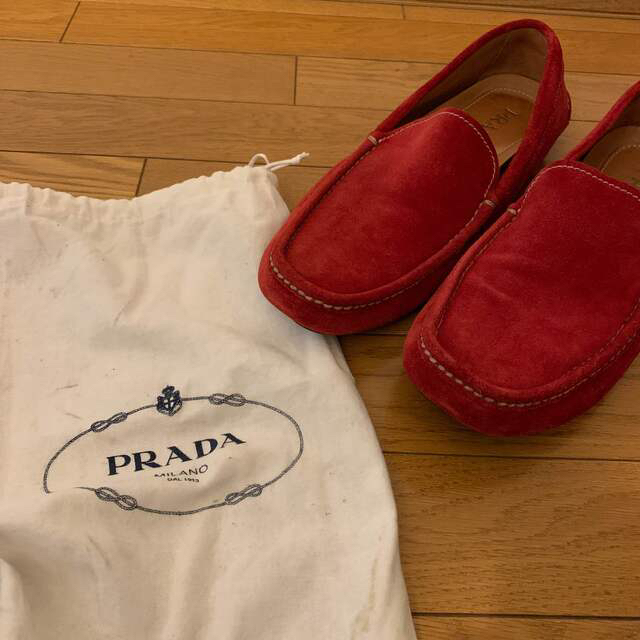 PRADA(プラダ)のスペード様専用　プラダ　ドライビングシューズ メンズの靴/シューズ(スリッポン/モカシン)の商品写真