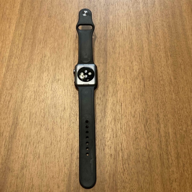 Apple Watch(アップルウォッチ)の【美品】Apple Watch アップルウォッチ 第一世代 スペースグレイ メンズの時計(腕時計(デジタル))の商品写真
