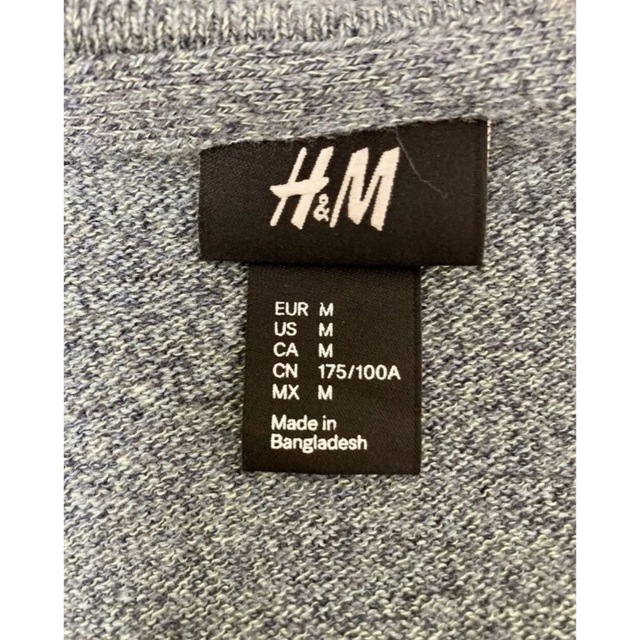 H&M(エイチアンドエム)のH&M カーディガン　メンズ　Mサイズ メンズのトップス(カーディガン)の商品写真