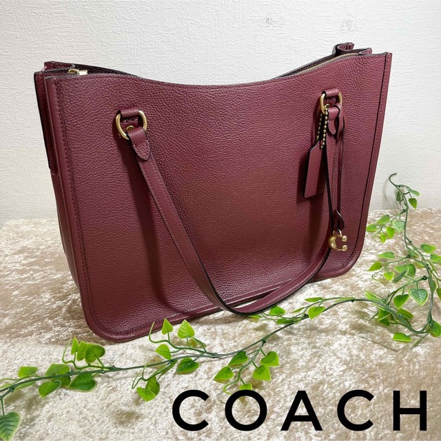 【正規品】COACH◆コーチ◆ショルダーバッグ◆A4サイズ収納可能◆送料無料！