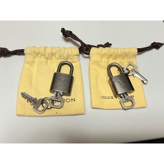 ルイヴィトン(LOUIS VUITTON)のルイヴィトン　南京錠　マット　2セット(その他)