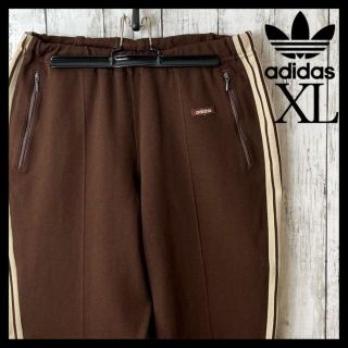 アディダス(adidas)の【超希少】アディダス デサント パンツ ベージュ ブラウン 5号 XL 茶色(その他)