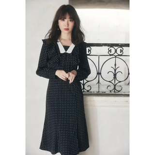 ハーリップトゥ(Her lip to)のHerlipto Costes Midi Dress♡(ひざ丈ワンピース)