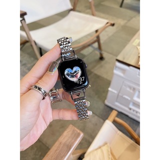 アップルウォッチ(Apple Watch)のApple Watch アップルウォッチ ステンレス　ベルト　バンド レディース(腕時計)