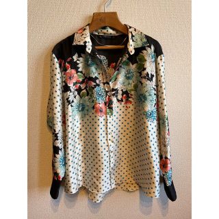 ザラ(ZARA)の【ZARA】花柄シャツ(シャツ/ブラウス(長袖/七分))