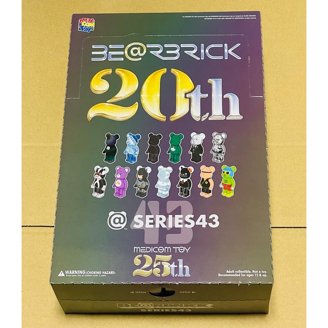 未開封 ベアブリック BE@RBRICK SERIES 43（BOX24個入）