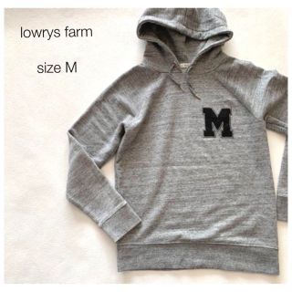 ローリーズファーム(LOWRYS FARM)のセリカ様★lowrys farm ロゴマークフーディー 薄手スウェット(トレーナー/スウェット)