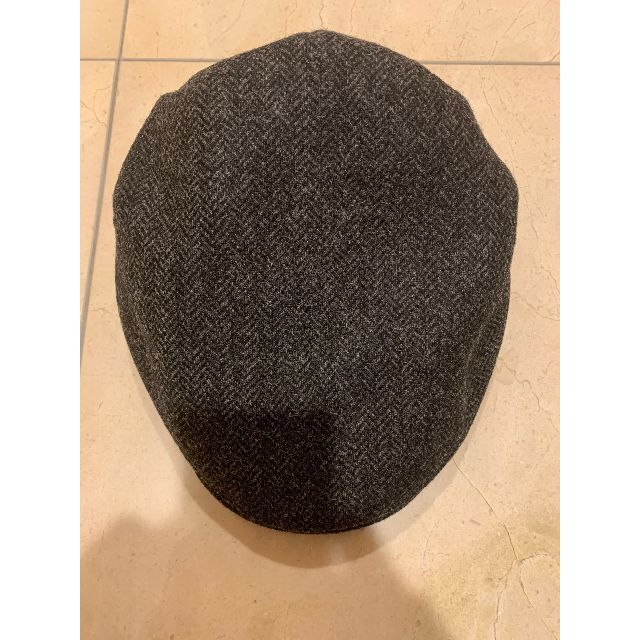 MOON ヘリンボーン ハンチング マルゼ HATBLOCK  ウール100％ メンズの帽子(ハンチング/ベレー帽)の商品写真