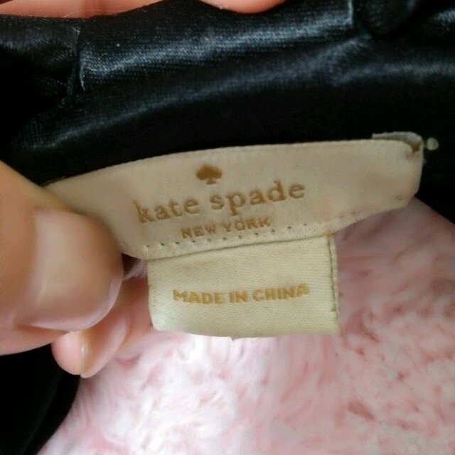 kate spade new york(ケイトスペードニューヨーク)の♠kate spade♠リボンカチューシャ風イヤーマフ 耳当て NYで購入！ レディースのファッション小物(イヤーマフ)の商品写真