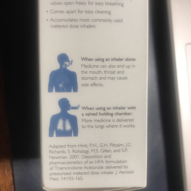 吸入補助器　喘息　スペーサー　新品未使用 エンタメ/ホビーの本(健康/医学)の商品写真