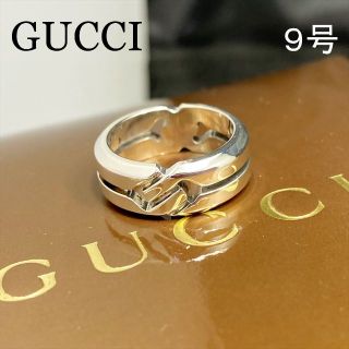 新品仕上 グッチ GUCCI ノット リング 指輪 シルバー 925 9号 新品仕上 グッチ GUCCI ノット リング 指輪 シルバー 925 9号
