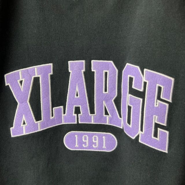 XLARGE - 【激レア】エクストララージ アーチロゴ 黒 紫 白 M 