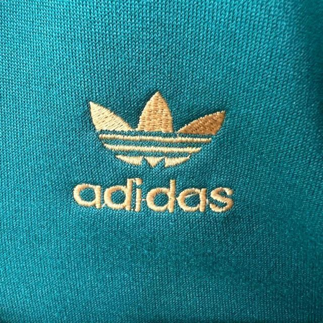 2【あのちゃん着用‼️】90sデサント adidas ジャージ L 刺繍ロゴ