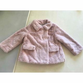 ザラキッズ(ZARA KIDS)のZara Babyフェイクファーコート　98cm(コート)