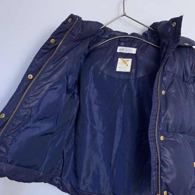 H&M 中綿ジャケット 4-5y 110cm パープル 紫 ダウンジャケット