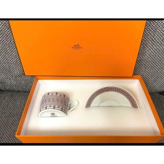 エルメス(Hermes)のエルメス　コーヒーカップ(グラス/カップ)