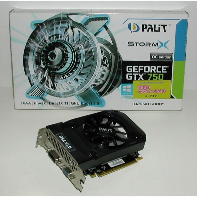 Palit　GTX750　StormX OC