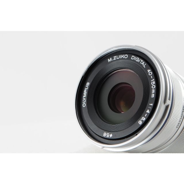 OLYMPUS(オリンパス)のOLYMPUS M.ZUIKO ED 40-150mm F4-5.6 R MSC スマホ/家電/カメラのカメラ(レンズ(単焦点))の商品写真