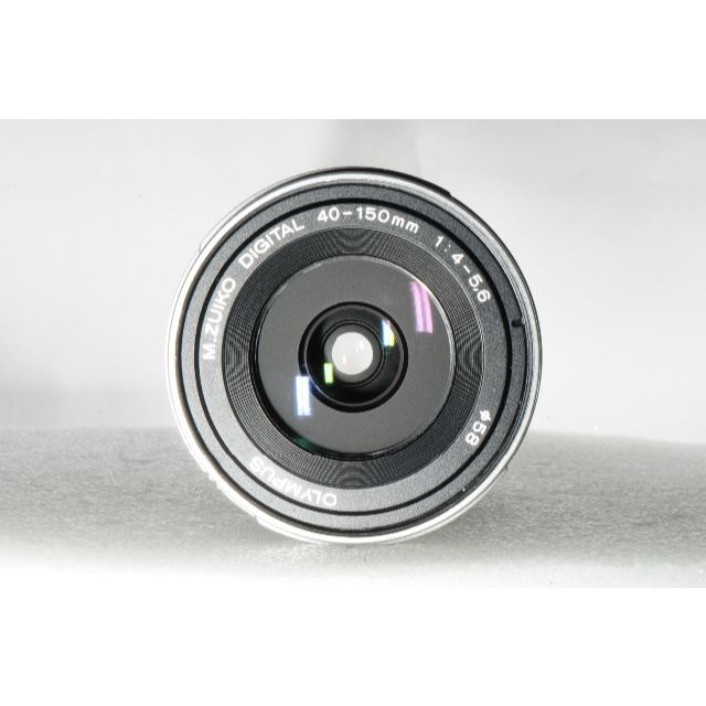 OLYMPUS(オリンパス)のOLYMPUS M.ZUIKO ED 40-150mm F4-5.6 R MSC スマホ/家電/カメラのカメラ(レンズ(単焦点))の商品写真