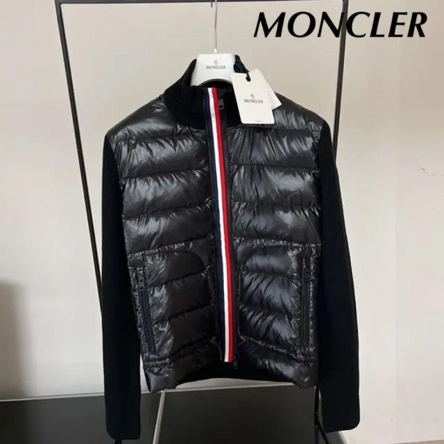低価格の MONCLER モンクレール☆ハイブリッドダウンニット