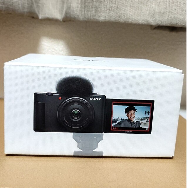 【新品】SONY デジカメ VLOGCAM ZV ZV-1F(B)