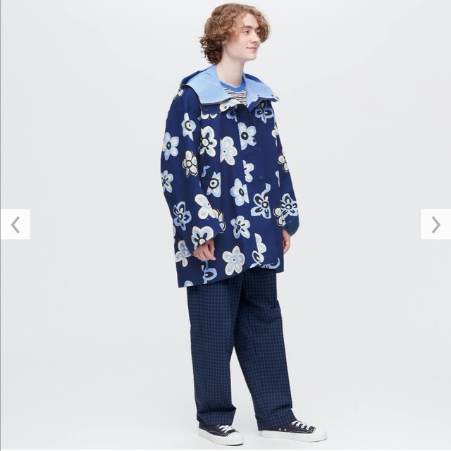 UNIQLO - 新品 未使用 ユニクロ MARNI ブロックテックハーフコート S