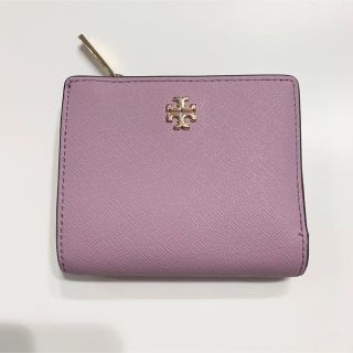 トリーバーチ(Tory Burch)のトリーバーチ　二つ折り財布　紫(財布)