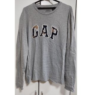 ギャップ(GAP)のGAP 長袖 Tシャツ グレー(Tシャツ/カットソー(七分/長袖))