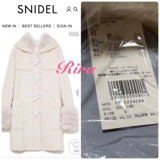 SNIDEL - 完売🌷新作新品🍀【オフィシャルストア限定】ＦＡＵＸ ＦＵＲ ...