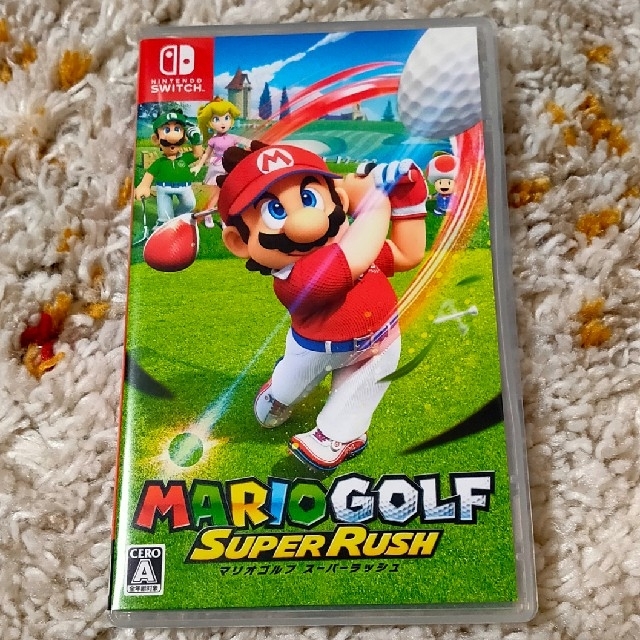 マリオゴルフ スーパーラッシュ エンタメ/ホビーのゲームソフト/ゲーム機本体(家庭用ゲームソフト)の商品写真