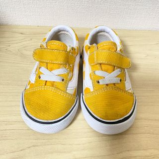 ヴァンズ(VANS)のVANSスニーカー　イエロー12.5センチ(スニーカー)