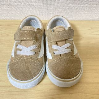 ヴァンズ(VANS)のVANSスニーカー　ベージュ　12.5センチ(スニーカー)