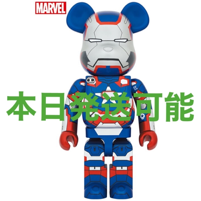 BE@RBRICK iron man iron patriot 1000%