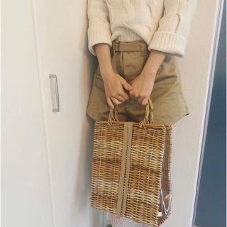 【9/20まで】BEMBIEN TALIBAG かごバッグ レザー ショルダーバッグ