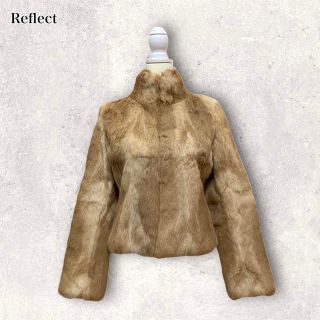 Reflect リアルファー コート ノーカラー♡11 L