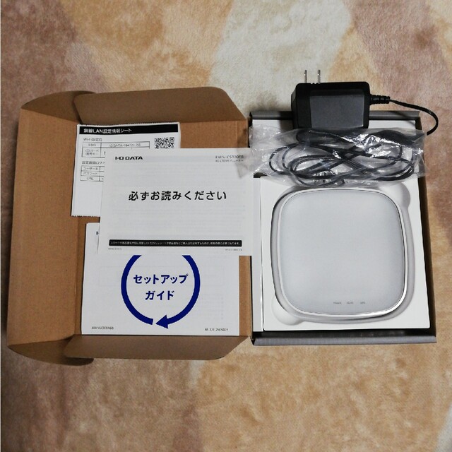 I・O DATA SIMフリー4G/LTEルーター WN-CS300FR