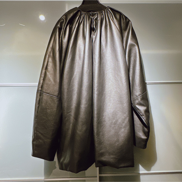 クラネ EGG FAKE LEATHER JACKET レザージャケット shamadistrict.gov.gh