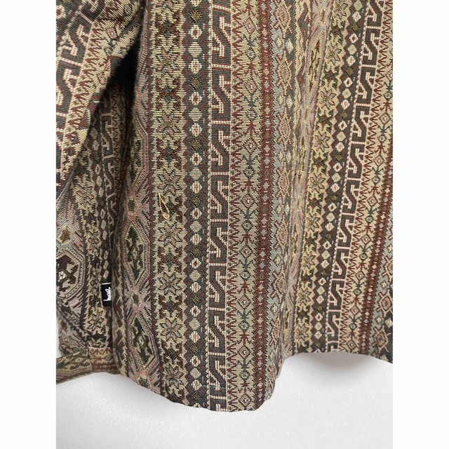 美品　STUSSY TAPESTRY CLASSIC COACHJACKET