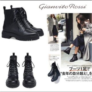 ジャンヴィットロッシ(Gianvito Rossi)の雑誌掲載　Gianvito Rossi ブーツ　新品(ブーツ)