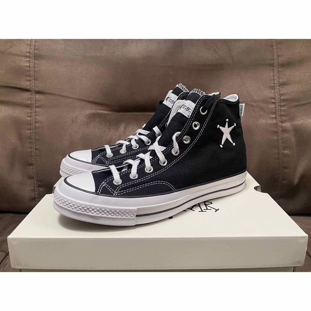 カラー26.5cm Stussy x Converse Chuck 70 ステューシー