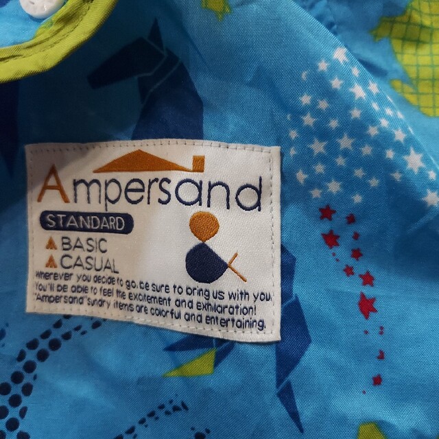 ampersand(アンパサンド)の【ampersand】キッズ　レインコート　110-120センチ キッズ/ベビー/マタニティのキッズ服男の子用(90cm~)(その他)の商品写真