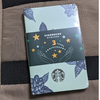 スターバックスコーヒー(Starbucks Coffee)のスタバリワード３周年☆モレスキンノートブック(ノート/メモ帳/ふせん)