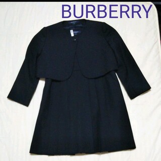 バーバリー(BURBERRY)のバーバリー　セットアップ　フォーマル　女の子　キッズ　濃紺　お受験　入学式(ドレス/フォーマル)