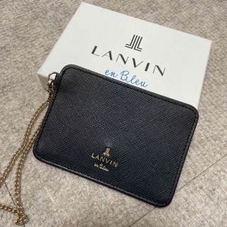 ランバンオンブルー(LANVIN en Bleu)のLANVIN en Bleuパスケース(名刺入れ/定期入れ)